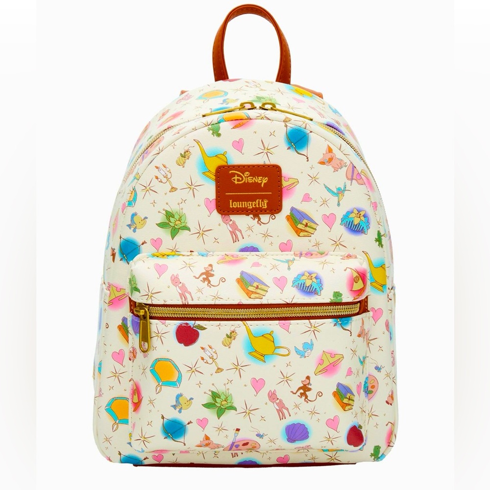 Loungefly Disney Princess Icons & Sidekicks Mini
Backpack NWT